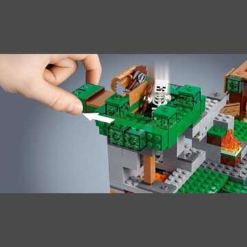 Shop LEGO Minecraft The Skeleton Attack Building Set