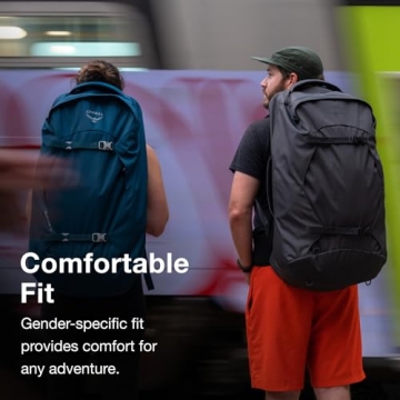 Osprey Farpoint 55L Men's Travel Backpack Gopher Green