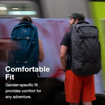 Osprey Farpoint 55L Men's Travel Backpack Gopher Green