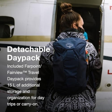 Osprey Farpoint 55L Men's Travel Backpack Gopher Green