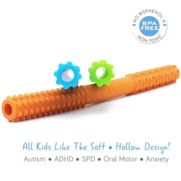 Hollow Chew Tubes - Sensory Chew Toys for Kids