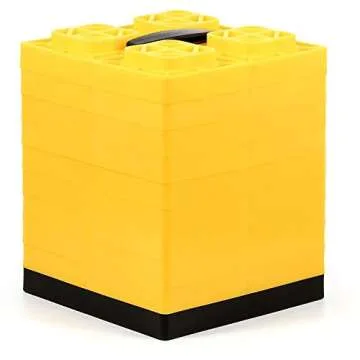 Camco RV Leveling Blocks - Interlocking Design & Carrying Handle