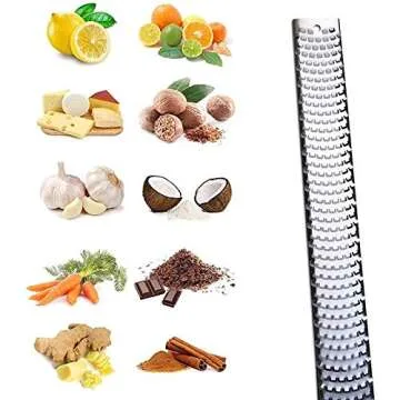 Ultimate Lemon Zester & Cheese Grater Set - Stainless Steel