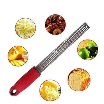 Ultimate Lemon Zester & Cheese Grater Set - Stainless Steel