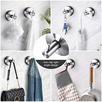 YOHOM Stylish Suction Hook for Towel and Loofah