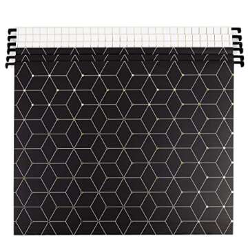 U Brands Hanging File Folders, Modern + Classic, 12 Count