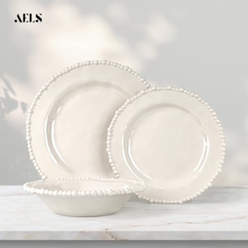 Elegance Meets Durability with AELS Melamine Dinnerware Set