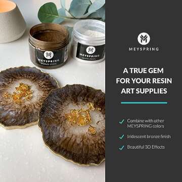 MEYSPRING Bronze Stone Epoxy Pigment - Effortless Shine