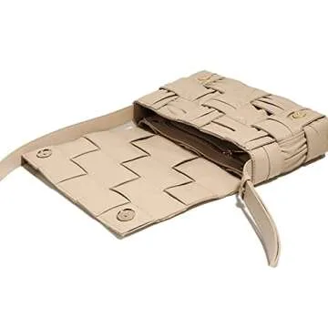 ELDA Woven Crossbody Bag for Women | Handmade Fashionable Purse