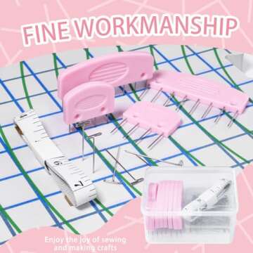 110 Pcs Knit Blockers Combs Pins, Knit Blocking Combs for Blocking Knitting, 100 T-pins for Blocking Knitting, Knit Blockers Crochet Sewing Lace Needlework Projects Tool Device