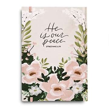 Loveall Design Co. Amelia Theme, Hardback Journal, Cloth Bound Journal, Scripture Journal, Faith-Bas...