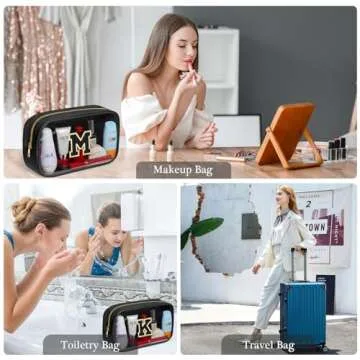 YOOLIFE Waterproof Travel Clear Makeup & Toiletry Bag