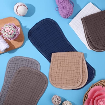 Frienda Muslin Burp Cloths - Extra Absorbent & Stylish