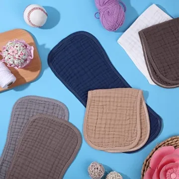 Frienda Muslin Burp Cloths - Extra Absorbent & Stylish
