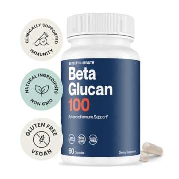 Better Way Health Advanced Immune Support Supplement with Highly Purified Beta Glucan 100 - Immune S...
