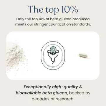 Better Way Health Advanced Immune Support Supplement with Highly Purified Beta Glucan 100 - Immune System Booster - 100mg 60 Caps (Pack of 1)