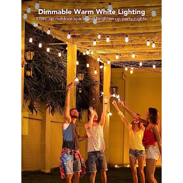 Govee Smart Outdoor String Lights Dimmable Waterproof Alexa