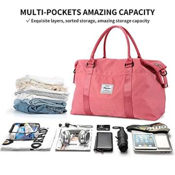 Stylish Travel Duffel Bag for Gym and Weekend Getaways