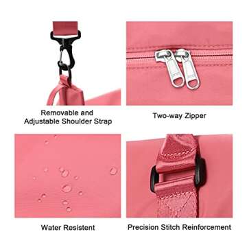 Stylish Travel Duffel Bag for Gym and Weekend Getaways