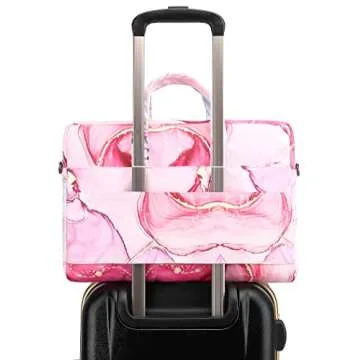 Ezrelia15-15.6 inch Laptop Shoulder Bag, for MacBook Pro 16, Hp Lenovo Dell 14 inch Waterproof Messenger Bag Case Sleeve