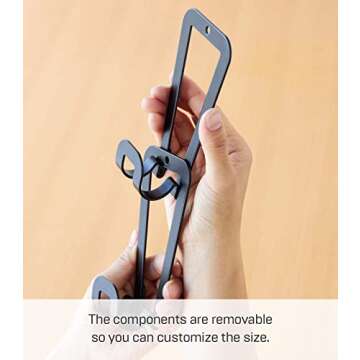 Yamazaki Home Chain Link Bag Holder for Stylish Storage