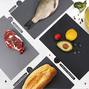 Durable MASTERTOP Cutting Board Set - Dishwasher Safe & BPA Free