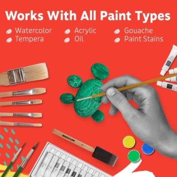 Artlicious Acrylic Paint Brush Set for Creative Fun