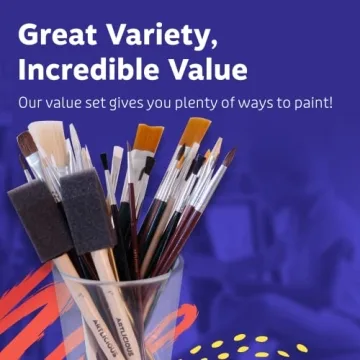 Artlicious Acrylic Paint Brush Set for Creative Fun