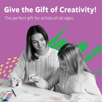 Artlicious Acrylic Paint Brush Set for Creative Fun