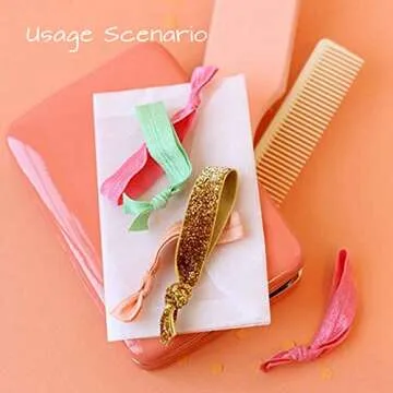 BASOKAN Solid Color Sewing Fold Over Elastic Stretch FOE and Foldover FOE Trim Elastic Ribbon by the yard for Hair Ties Headbands (5/8 inch, 1.5 cm, 20 Yards, Mix 20 Colors)