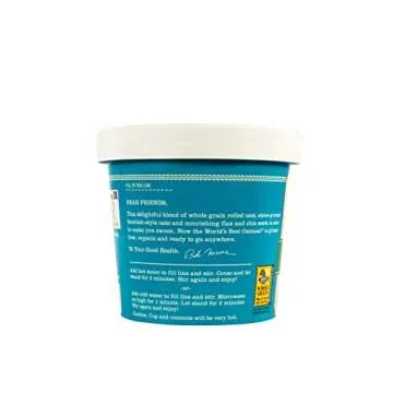 Bob's Red Mill Organic Gluten Free Oatmeal Cups for Easy Breakfast