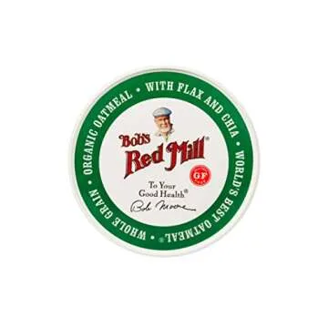 Bob's Red Mill Organic Gluten Free Oatmeal Cups for Easy Breakfast