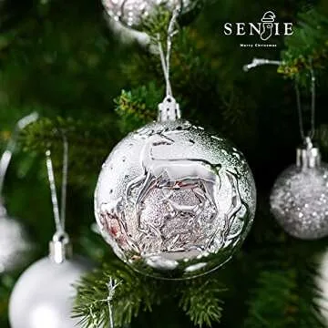 Elegant Shatterproof Christmas Ornaments for Trees