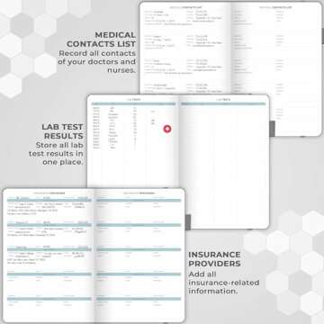 Clever Fox Medical Planner - Essential Health Journal