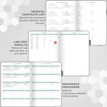 Clever Fox Medical Planner - Essential Health Journal