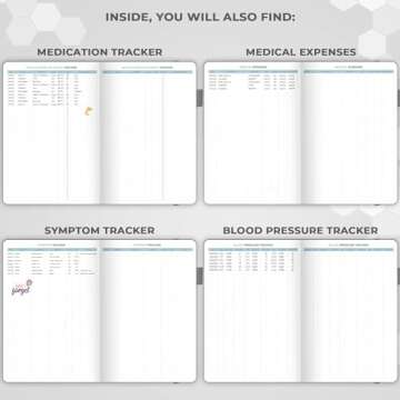 Clever Fox Medical Planner - Essential Health Journal