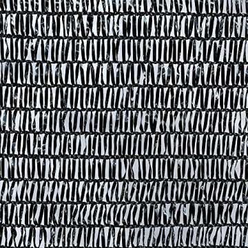 Agfabric 12x20ft 50% Sunblock Shade Cloth Cover with Clips for Plants, Black