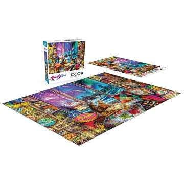 Buffalo Games - Aimee Stewart - Winter Reading Nook - 1000 Piece Jigsaw Puzzle for Adults -Challenging Puzzle Perfect for Game Nights - Finished Size is 26.75 x 19.75