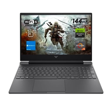 HP Victus 15 Gaming Laptop with Ryzen and RTX 2050