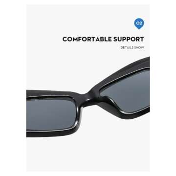 Vintage Oversized Cat Eye Sunglasses For Women Fashion Unique Butterfly Designer Female Elegant Big Shades N45 (blue brown)