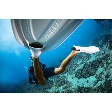 SCUBAPRO GO Travel Dive Fin: Lightweight & Durable