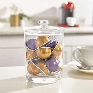 STORi Acrylic 60-oz Makeup Holder for Stylish Storage