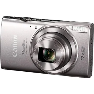 Canon Power-Shot ELPH 360 HS with 64GB Memory Card Bundle