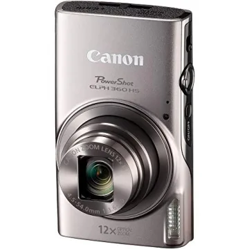 Canon Power-Shot ELPH 360 HS with 64GB Memory Card Bundle