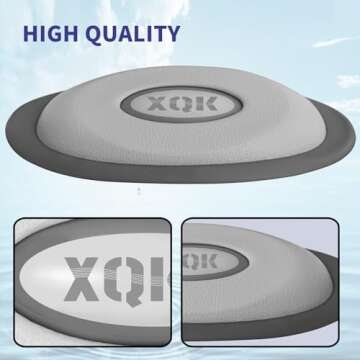 XQK 2 Pack 2455-263 Spa Oval Pillow Insertt and Back Mount -Enhanced Support, Ultimate Spa Relaxation，Fit for 2004–2017 Nearly All Jacuzzi J-300 Series hot tubs（2472-824）
