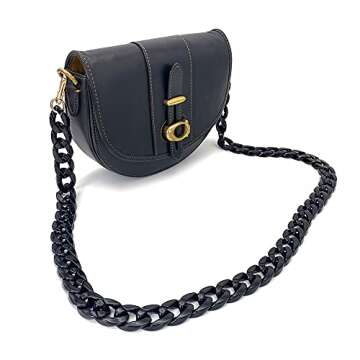 DIY 40 Inches Acrylic Purse Chain Bag Chain Plastic Handbag Chain Strap Shoulder Cross Body Strap Pu...