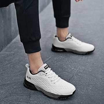 QAUPPE Mens Air Running Shoes for Trail & Tennis