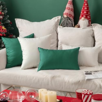 MIULEE Waterproof Pillow Covers - Stylish & Durable Decor