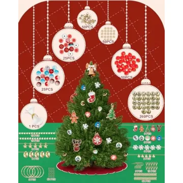 Christmas Clay Beads Set - 6000 Pcs for Crafts
