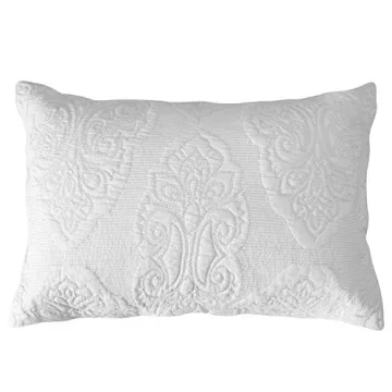 Brandream Quilted Cotton Pillow Shams – Elegance & Comfort